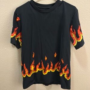 Vintage flame shirt men’s medium